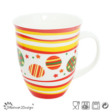 Colorful Decal Nice New Bone China Taza de 20oz